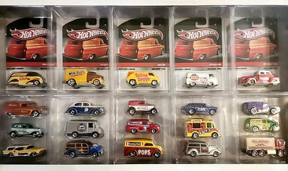 Hot Wheels 50.º Aniversario ZAMAC Flames Series 2018 - FRN23-FRN24 - Conjunto completo