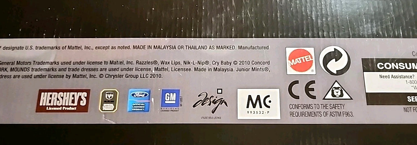 Hot Wheels 50.º Aniversario ZAMAC Flames Series 2018 - FRN23-FRN24 - Conjunto completo