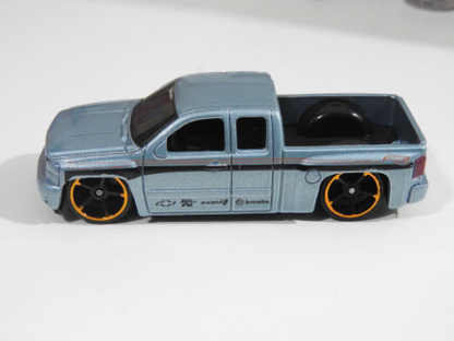 Hot Wheels Chevy Silverado Pickup HW Workshop CFL57 - Plus (+) a Bonus Hot Wheel - Rare and HTF