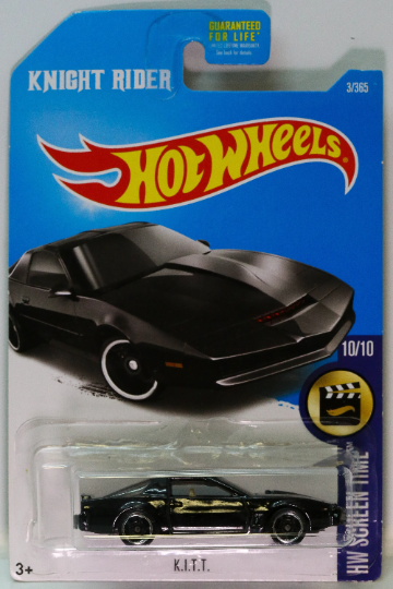 Hot Wheels K.I.T.T. HW Screen Time DTX38 - Plus (+) a Bonus Hot Wheel - Knight Rider