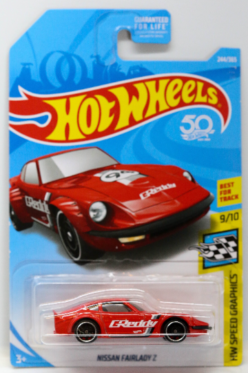 Hot Wheels Nissan Fairlady Z HW Speed Graphics FJY42