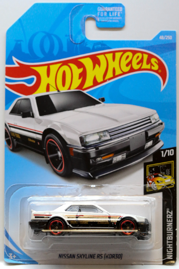 Hot Wheels Nissan Skyline RS (KDR30) HW Nightburnerz FYD11