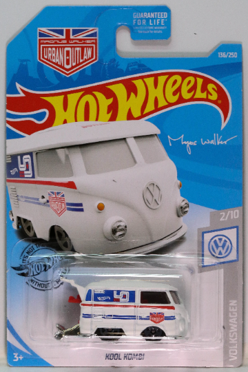 Hot Wheels Kool Kombi HW Volkswagen FYF74 - Plus (+) a Bonus Hot Wheel - Magnus Walker