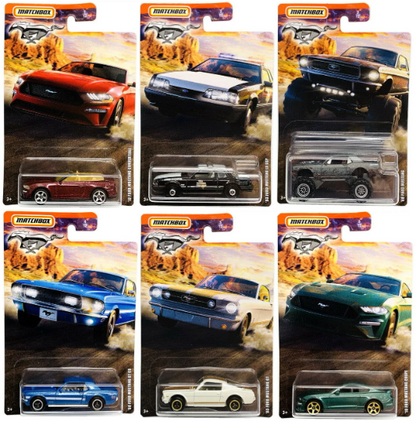 MATCHBOX Ford Mustang Assortment B GGF12-956B