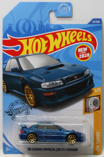 Hot Wheels '98 Subaru Impreza 22B-STi Version HW Turbo GHB42