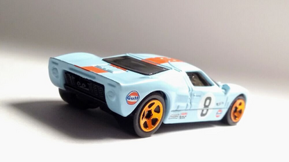 Hot Wheels Ford GT-40 HW Race Day GHC55 - Plus (+) a Bonus Hot Wheel - Gulf Livery