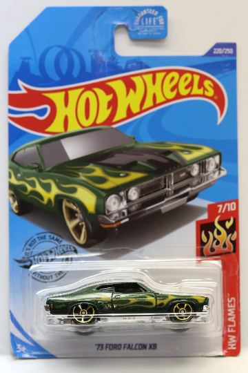 Hot Wheels '73 Ford Falcon XB HW Flames GHD65 - Plus (+) a Bonus Hot Wheel