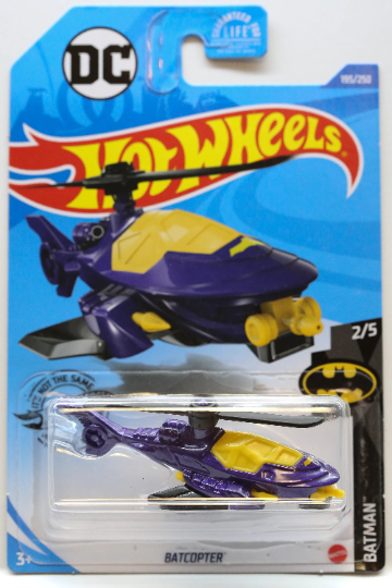 Hot Wheels Batcopter HW Batman GHF75