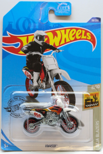 Hot Wheels HW450F Motorcycle HW Baja Blazers GHF88