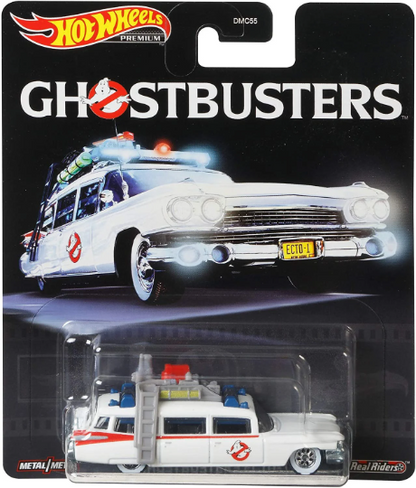 Hot Wheels Premium 2020 Real Rider 1/64 Ghostbusters ECTO 1 GJR39