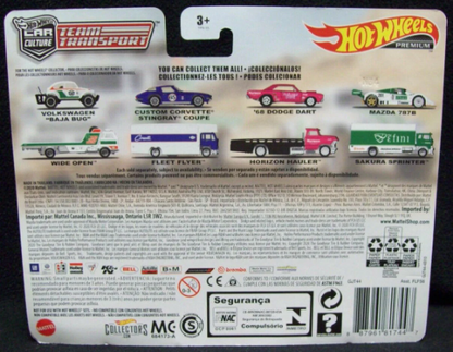 Hot Wheels Premium Team Transport #23 Volkswagen "Baja Bug" Wide Open GJT44 - 2020