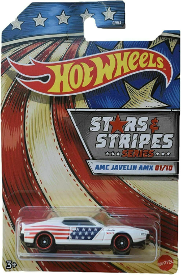 Hot Wheels 1/64 Stars and Stripes Walmart Exclusive - GJW63-999B - Set of Ten (10) Cars - VHTF Rare