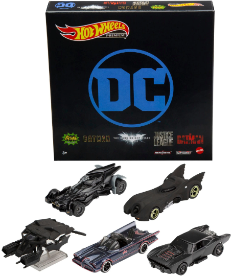 Hot Wheels Collectors Premium Batman Bundle - GRM17
