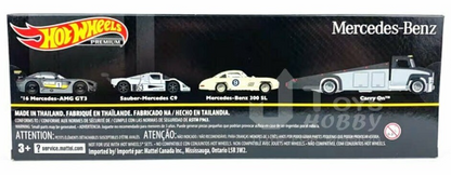 Hot Wheels Mercedes-Benz Collector Set GRN85 - Premium 1:64 Scale - 2021