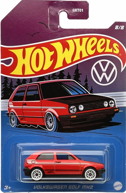 Hot Wheels 2022 Volkswagen Walmart Exclusive Collection - Plus (+) a Bonus Hot Wheel - Full Set - GRT01-956D