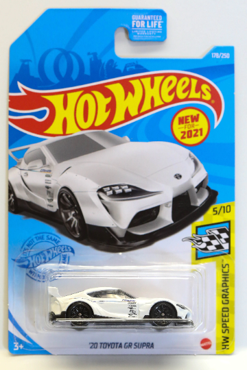 Hot Wheels '20 Toyota GR Supra HW Speed Graphics GRX20