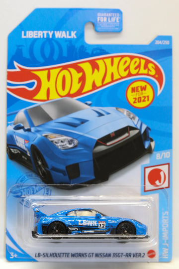 Hot Wheels LB-Silhouette Works Nissan 35GT-RR Ver.2 HW J-Imports GRX63 - Plus (+) a Bonus Hot Wheel