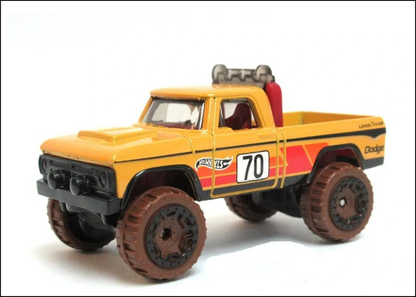 Hot Wheels '70 Dodge Power Wagon HW Baja Blazers GRX65 - Plus (+) a Bonus Hot Wheel