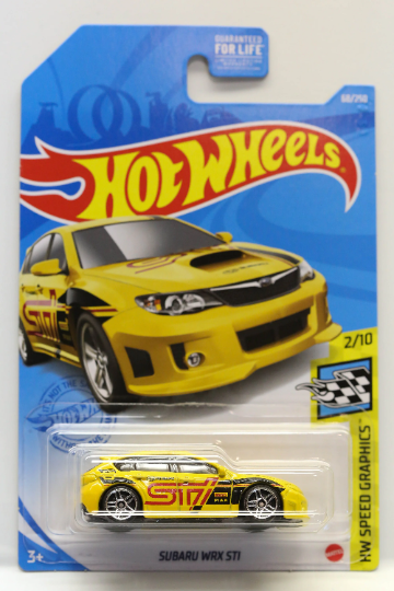 Hot Wheels Subaru WRX STi HW Speed Graphics GRY42