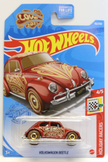 Hot Wheels Volkswagen Beetle HW Holiday Racers GRY79