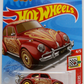 Hot Wheels Volkswagen Beetle HW Holiday Racers GRY79 Keychain - Plus (+) a Bonus Hot Wheel - Perfect Gift
