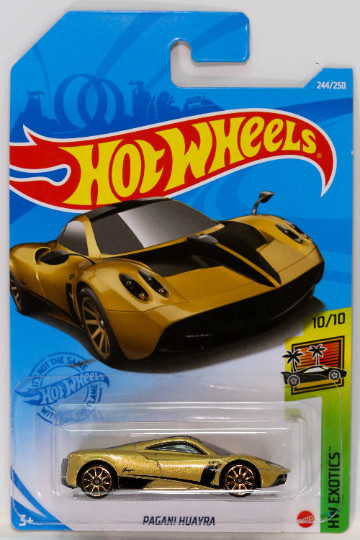 Hot Wheels Pagani Huayra HW Exotics GRY90 - Plus (+) a Bonus Hot Wheel