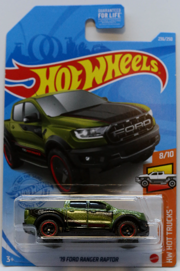 Hot Wheels '19 Ford Ranger Raptor HW Hot Trucks GRY96