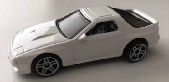 Hot Wheels Mazda Savanna RX-7 FC3S HW J-Imports GTB04 '89 - Más (+) un Hot Wheel de regalo - Raro - HTF (Difícil de encontrar)