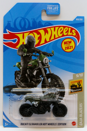 Hot Wheels Ducati Scrambler HW Baja Blazers GTB60