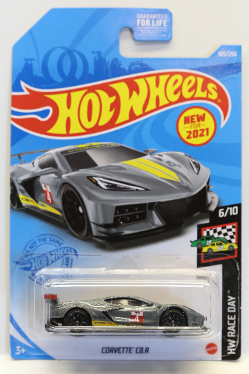 Hot Wheels Corvette C8.R HW Race Day GTB66 - Plus (+) a Bonus Hot Wheel