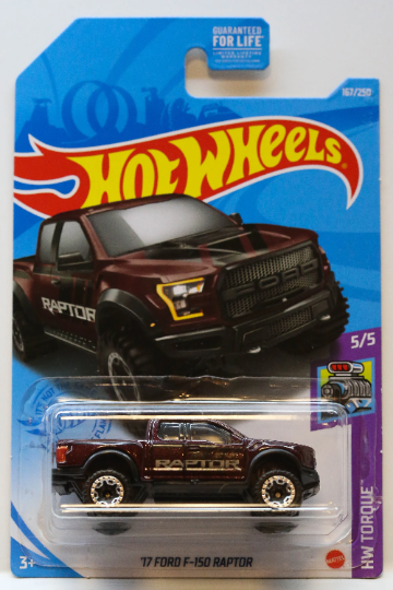 Hot Wheels '17 Ford F-150 Raptor HW Torque GTB91