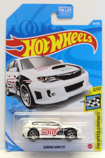 Hot Wheels Subaru WRX STi HW Speed Graphics GTB98