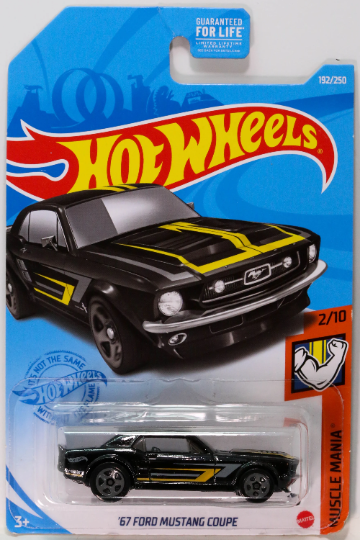 Hot Wheels '67 Ford Mustang Coupe HW Muscle Mania GTC15