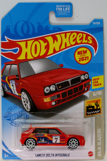 Hot Wheels Lancia Delta Integrale HW Baja Blazers GTD45 - Kroger Exclusive