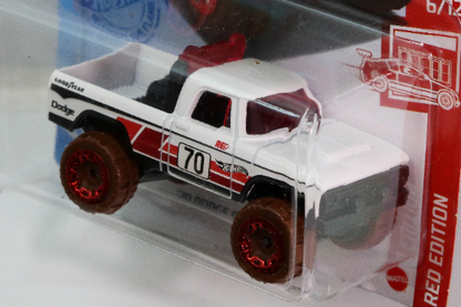 Hot Wheels '70 Dodge Power Wagon HW Red Edition GTD54 - Target Exclusive - Plus (+) a Bonus Hot Wheel