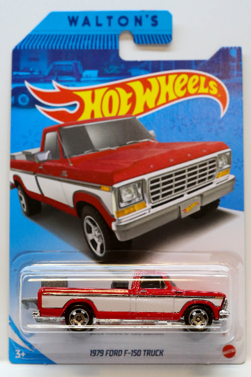 Hot Wheels 1979 Ford F-150 Truck - Waltons GXT46 - Plus (+) a Bonus Hot Wheel - Walmart Exclusive