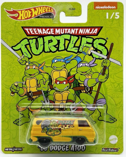 Hot Wheels Pop Culture '66 Dodge A100 Teenage Mutant Ninja Turtles HCN86