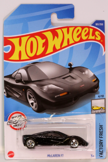 Hot Wheels McLaren F1 HW Factory Fresh HCT93 - Plus (+) a Bonus Hot Wheel