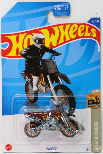 Hot Wheels HW450F Motorcycle HW Baja Blazers HCV55