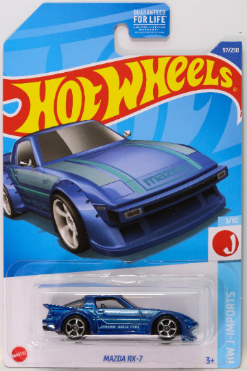 Hot Wheels Mazda RX-7 HW J-Imports HCV76