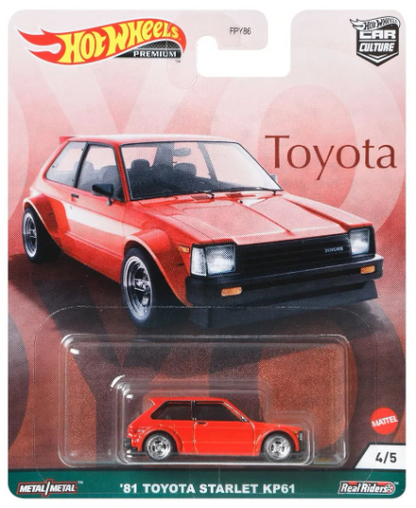 Hot Wheels Premium Car Culture 2022 TOYOTA - FPY86-957H - U-Pick Singles - Premium with Real Riders