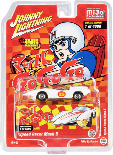 Johnny Lightning 1:64 Speed Racer Mach 5 Japan Nostalgia Version - JLCP7349