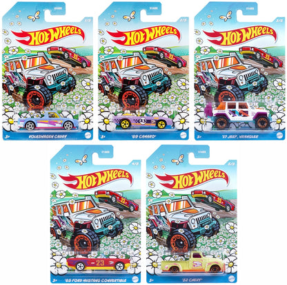 Hot Wheels 2023 Spring Easter Collection - Plus (+) a Bonus Hot Wheel - Full Set - V1405-HLJ30