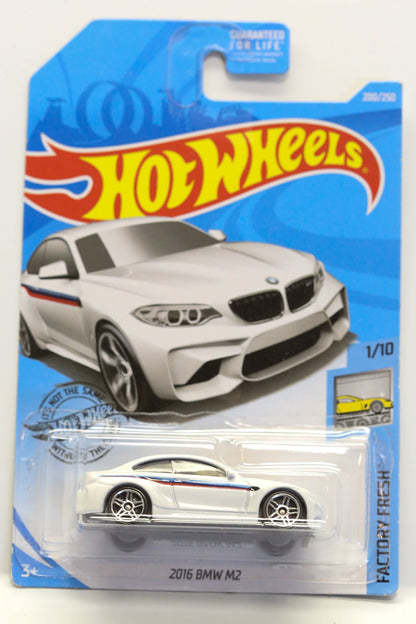 Hot Wheels 2016 BMW M2 HW Factory Fresh FYC10 - Plus (+) a Bonus Hot Wheel - Rare VHTF