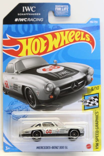 Hot Wheels Mercedes-Benz 300 SL HW Speed Graphics GRY47