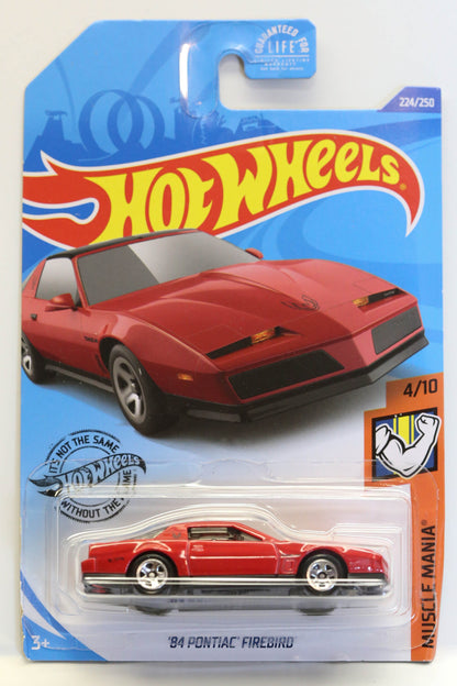 Hot Wheels '84 Pontiac Firebird HW Muscle Mania GHD08 - Plus (+) a Bonus Hot Wheel