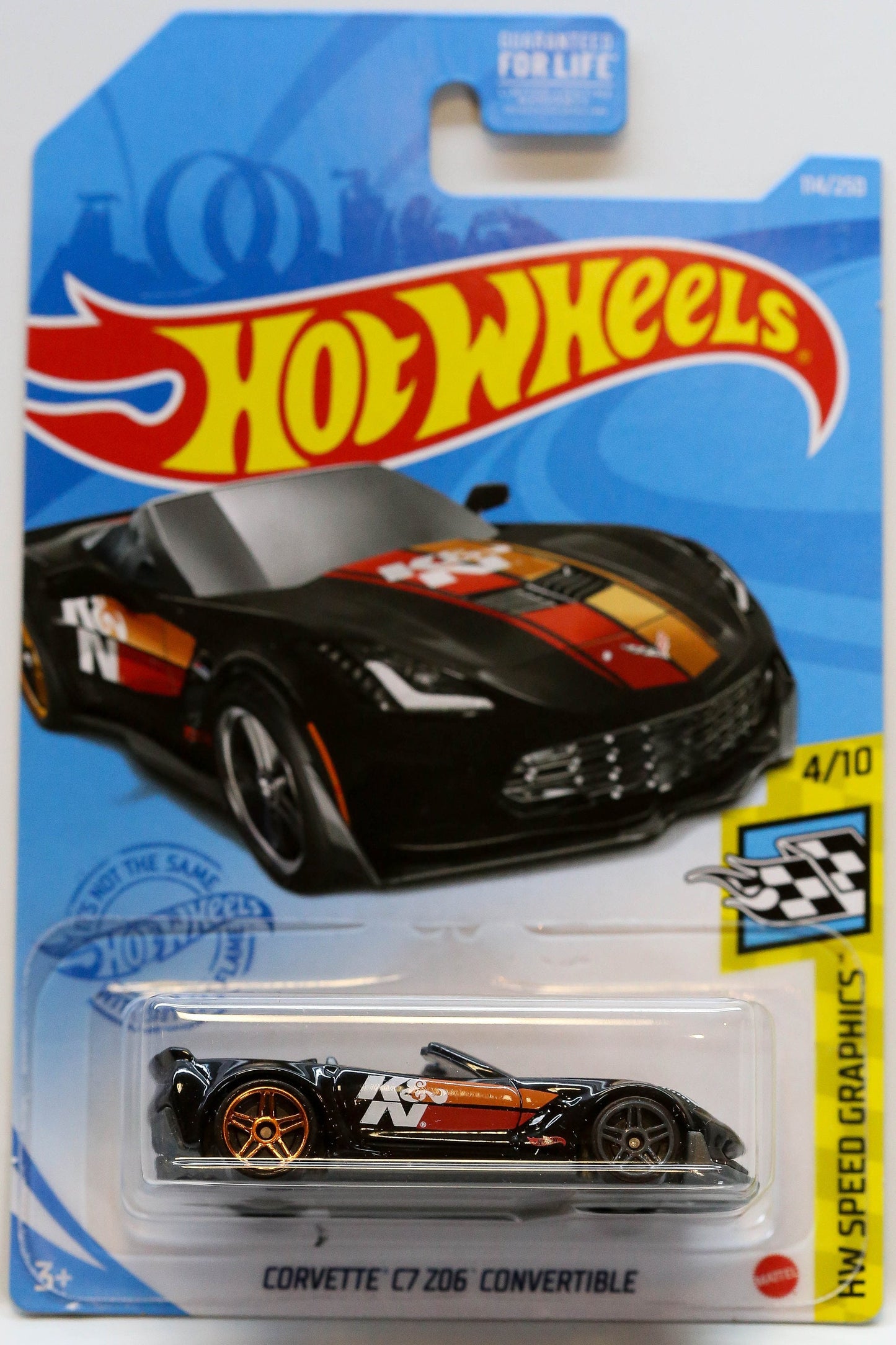 Hot Wheels Corvette C7 Z06 Convertible HW Speed Graphics GRY41