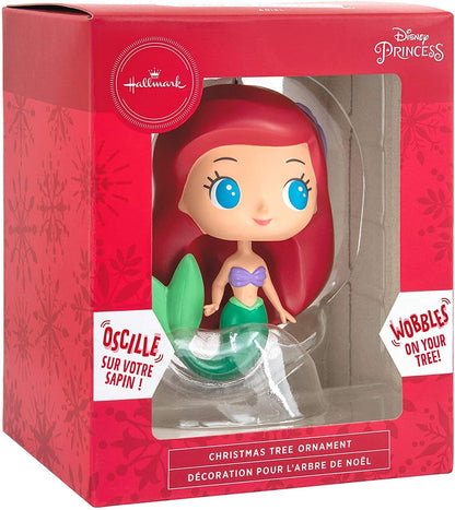 Hallmark Disney The Little Mermaid Ariel Bouncing Buddy Christmas Ornament - 2HCM9207