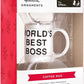 Hallmark The Office World's Best Boss Coffee Mug Christmas Ornament - 2HCM9116 - Dunder Mifflin