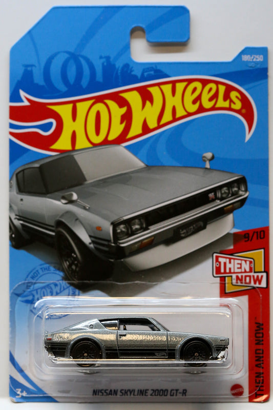 Hot Wheels Nissan Skyline 2000 GT-R HW Then and Now GTC68 - Plus (+) a Bonus Hot Wheel